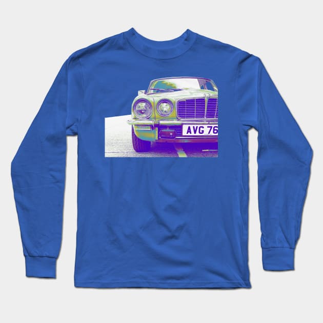 Retro XJ6 Long Sleeve T-Shirt by LUDENclassics